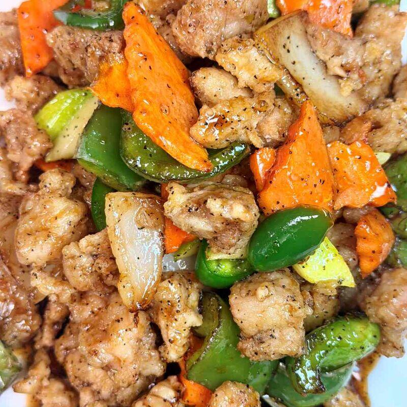 E23. Black Pepper Chicken